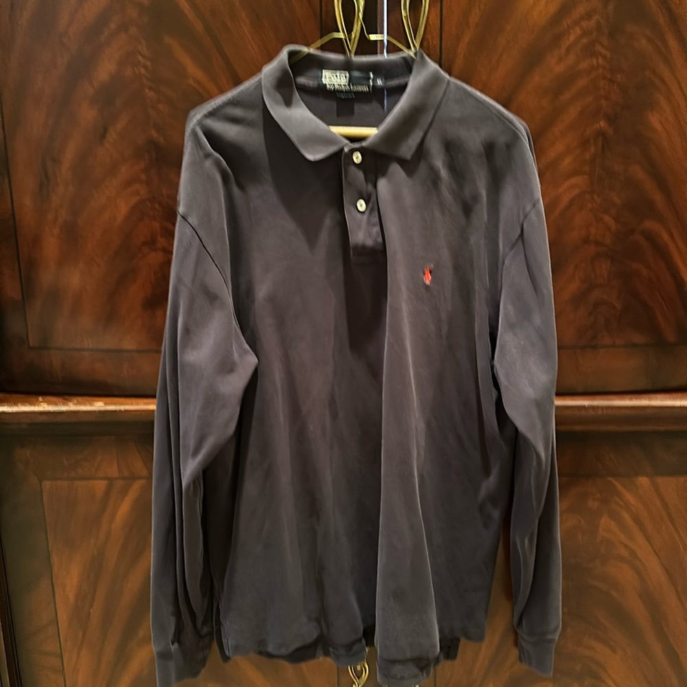 Men’s long sleeve Polo by Ralph Lauren XL large